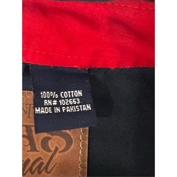 Rock Point size 2XL Texas flag long sleeve button down shirt - Picture 8 of 9